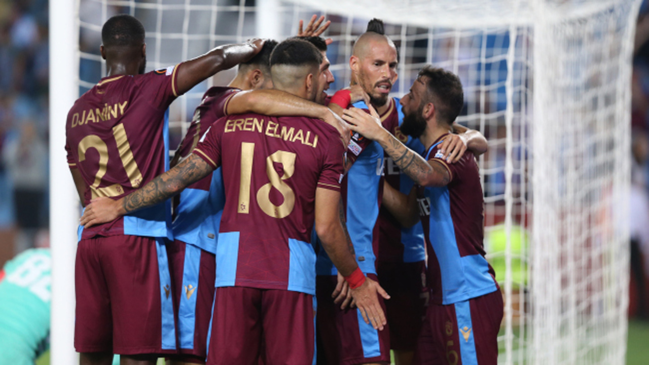Trabzonspor rahat nefes alıyor! Kızılyıldız karşısında 2-1'le gülüyor...