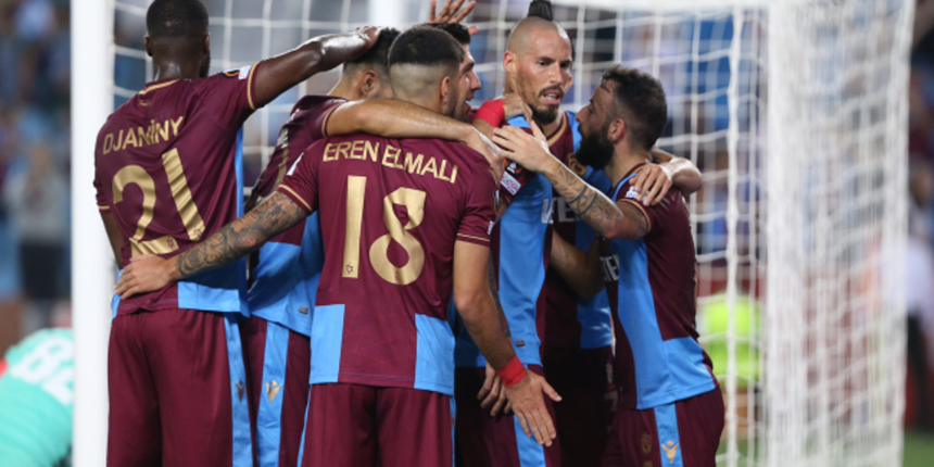 Trabzonspor rahat nefes alıyor! Kızılyıldız karşısında 2-1'le gülüyor...