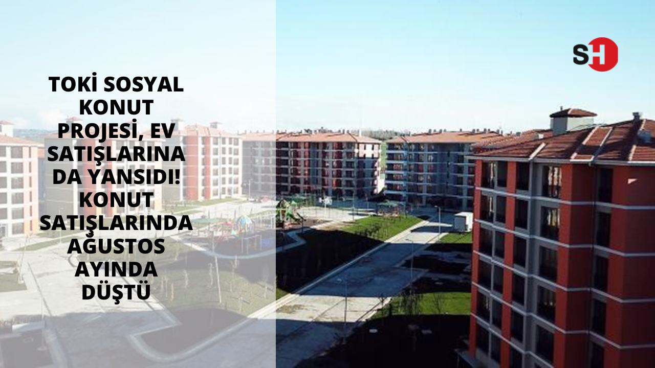 TOKİ Sosyal Konut Projesi, ev satışlarına da yansıdı! Konut satışlarında ağustos ayında düştü