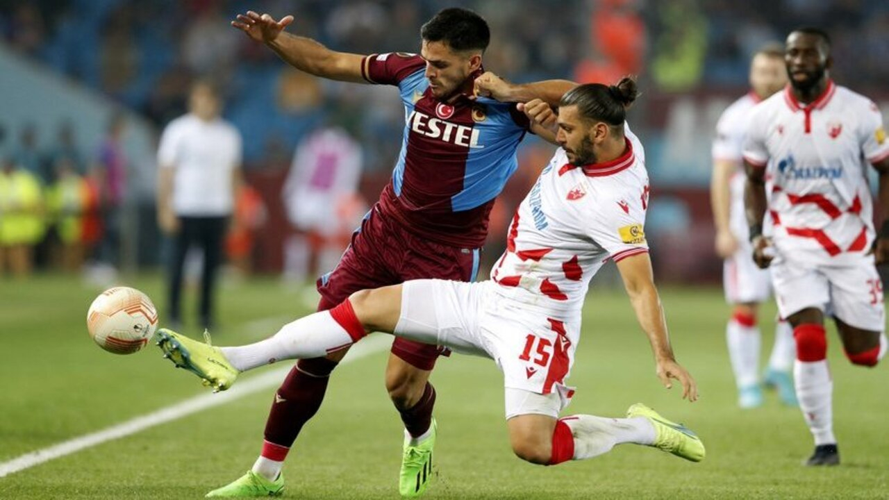 Kızılyıldız kızardı, Trabzonspor karşısında 10 kişi kaldılar! İşte o anlar...