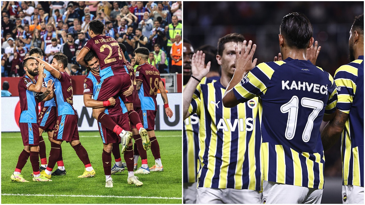 Fenerbahçe ve Trabzonspor, UEFA Avrupa Ligi'nde kıyasıya mücadele ederek kasasını doldurmayı başardı!
