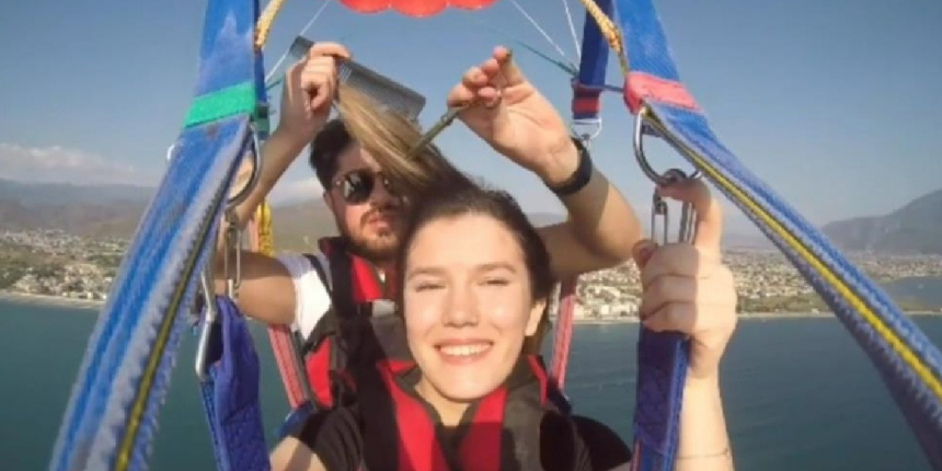 Muğla'da kuaför gökyüzünde saç kesti