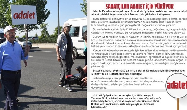 Sanatçıları da devreye giriyor...