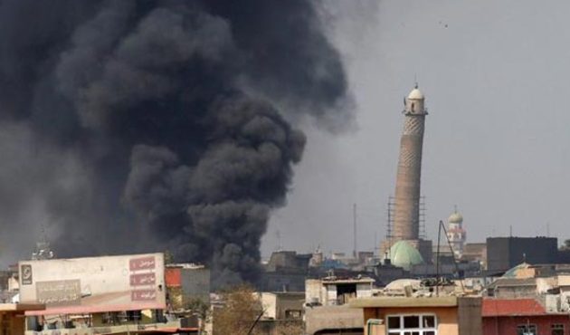 Musul'da Irak ordusundan kritik zafer! Bağdadi'nin sözde halifelik ilan ettiği cami geri alındı