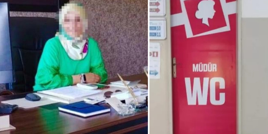 Sosyal medyanın konuştuğu 'Müdür WC' fotoğrafına Düzce Milli Eğitim Müdürlüğü'nden açıklama geldi: Sehven yapıldı!