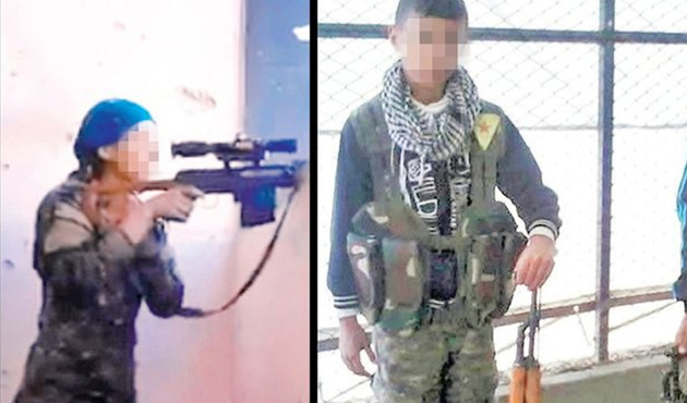 Şok eden fotoğraflar! 16 yaşında elinde sniper...