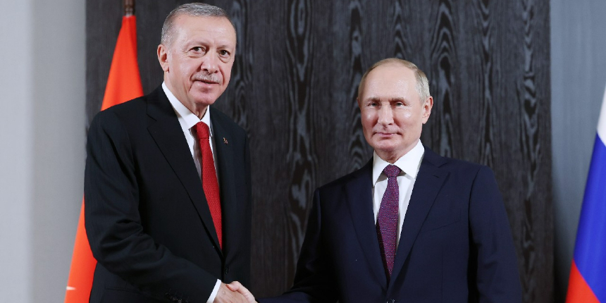 Cumhurbaşkanı Erdoğan ile Putin'in görüşmesi dünya basınında!