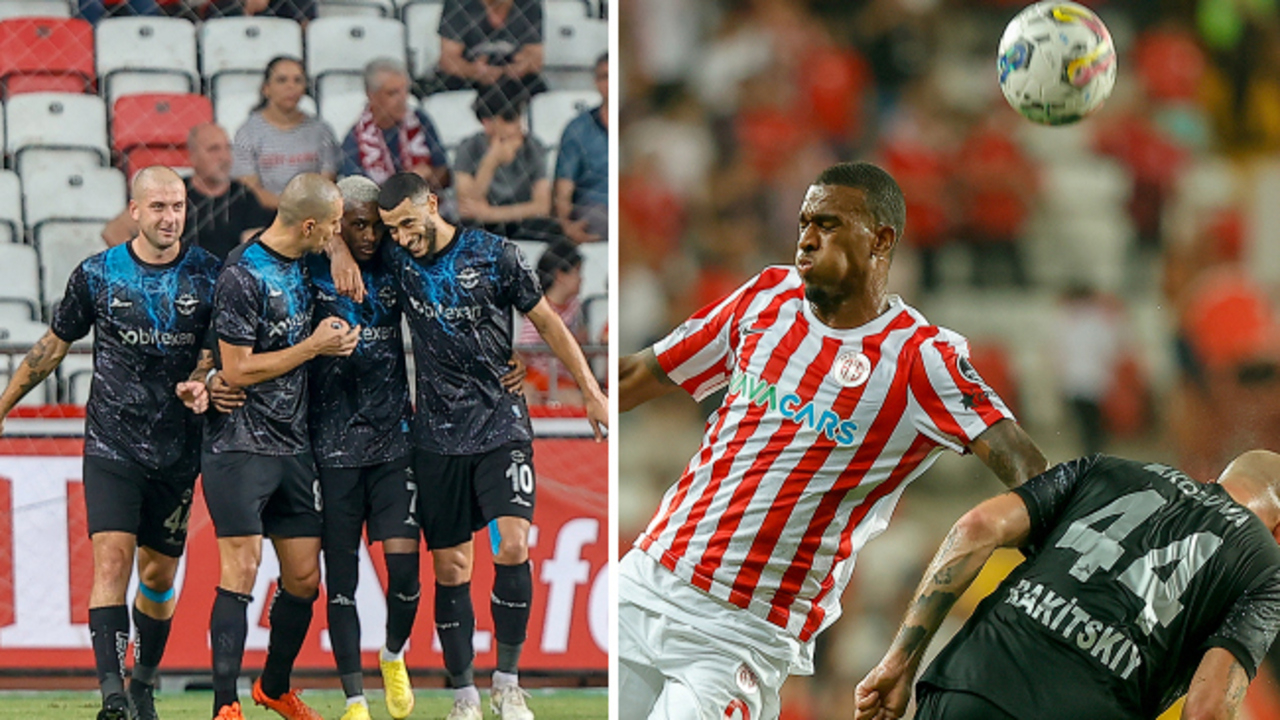 Adana Demirspor zirveye çıktı! Antalyaspor karşısında deplasmanda 3-0'la kazandı