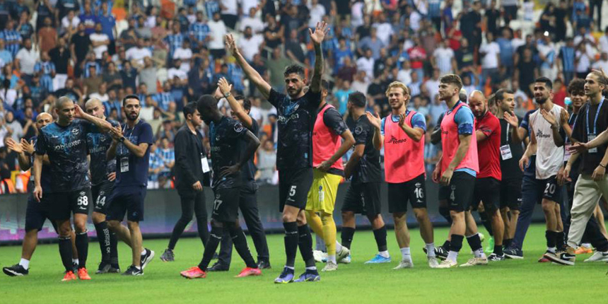 Süper Lig'de milli araya Adana Demirspor lider girdi!