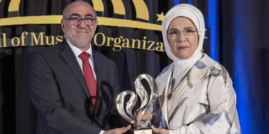 Emine Erdoğan'a ABD'de "Uluslararası Başarı ve Topluma Katkı Ödülü" aldı