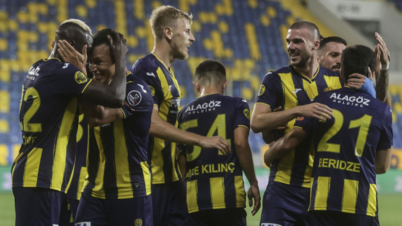 MKE Ankaragücü'nde galibiyet sevinci yaşanıyor