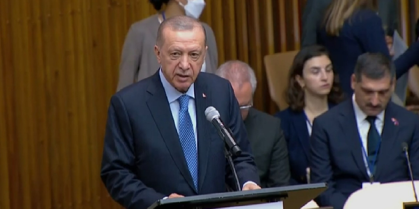 Cumhurbaşkanı Erdoğan, BM Eğitim Zirvesi'nde konuştu!