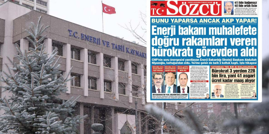 Enerji Bakanlığından "Strateji Geliştirme Başkanı'nın görevden alındığı" iddialarına ilişkin açıklama!
