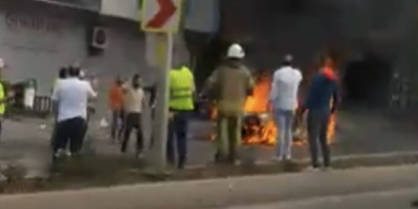 İstanbul Valiliğinden Ümraniye’de aracını ateşe verip bıçakla saldıran şahısla ilgili açıklama