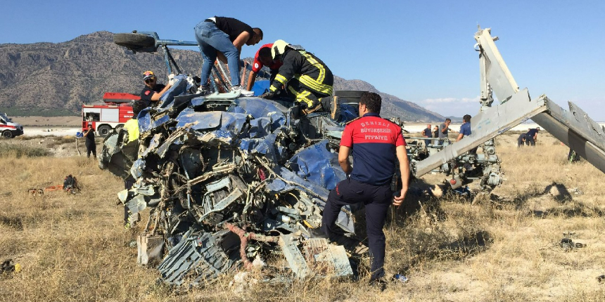 Helikopter kazasında hayatını kaybedenlerin kimlikleri belli oldu!
