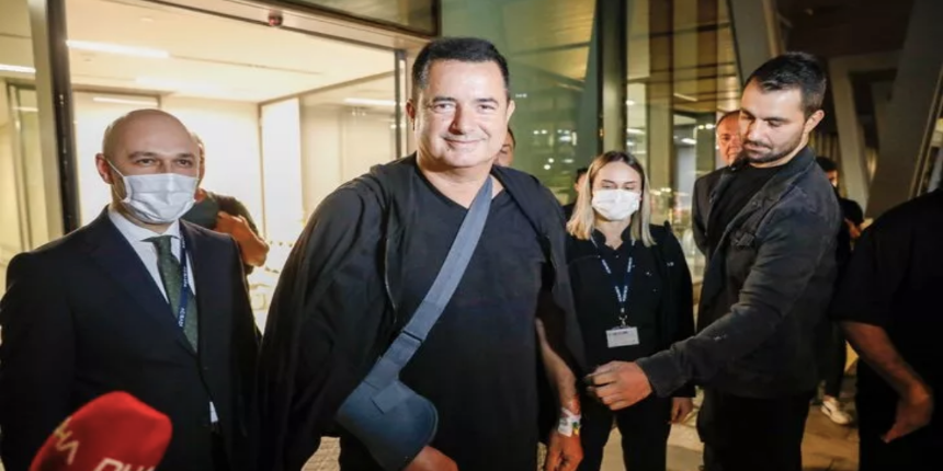 Trafik kazası geçiren Acun Ilıcalı hastaneden taburcu oldu