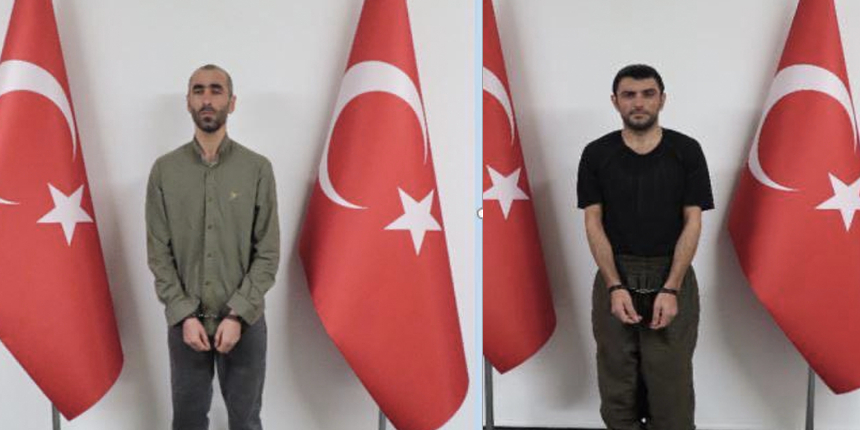 MİT'ten PKK'ya operasyon: Biri sözde sorumlu 2 terörist Türkiye'ye getirildi