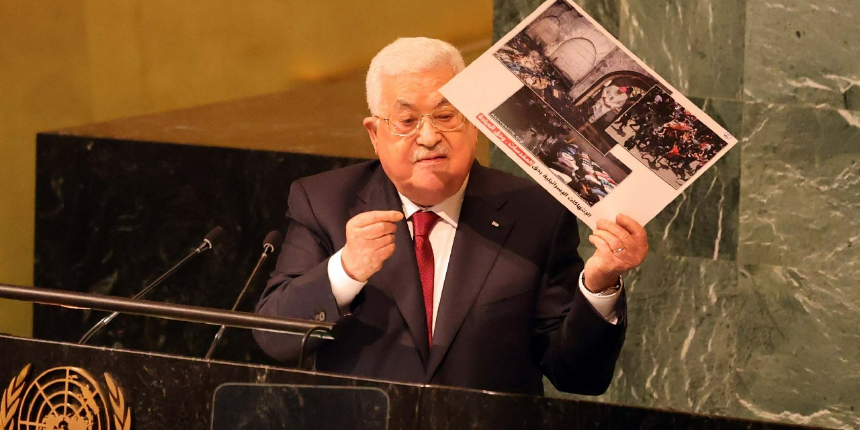 Mahmud Abbas: İsrail bize devletimizi kurmak için hiçbir toprak bırakmadı!