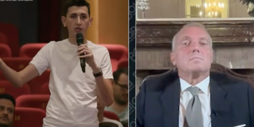 Cem Uzan'ın ayarlarını bozan soru... İmar Bankası yolsuzluğu sorusuna böyle tepki gösterdi