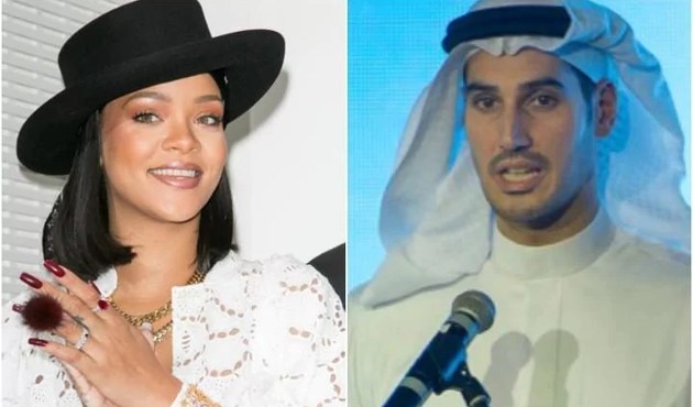 Suudi milyarder Rihanna'yla havuzda yakalandı...