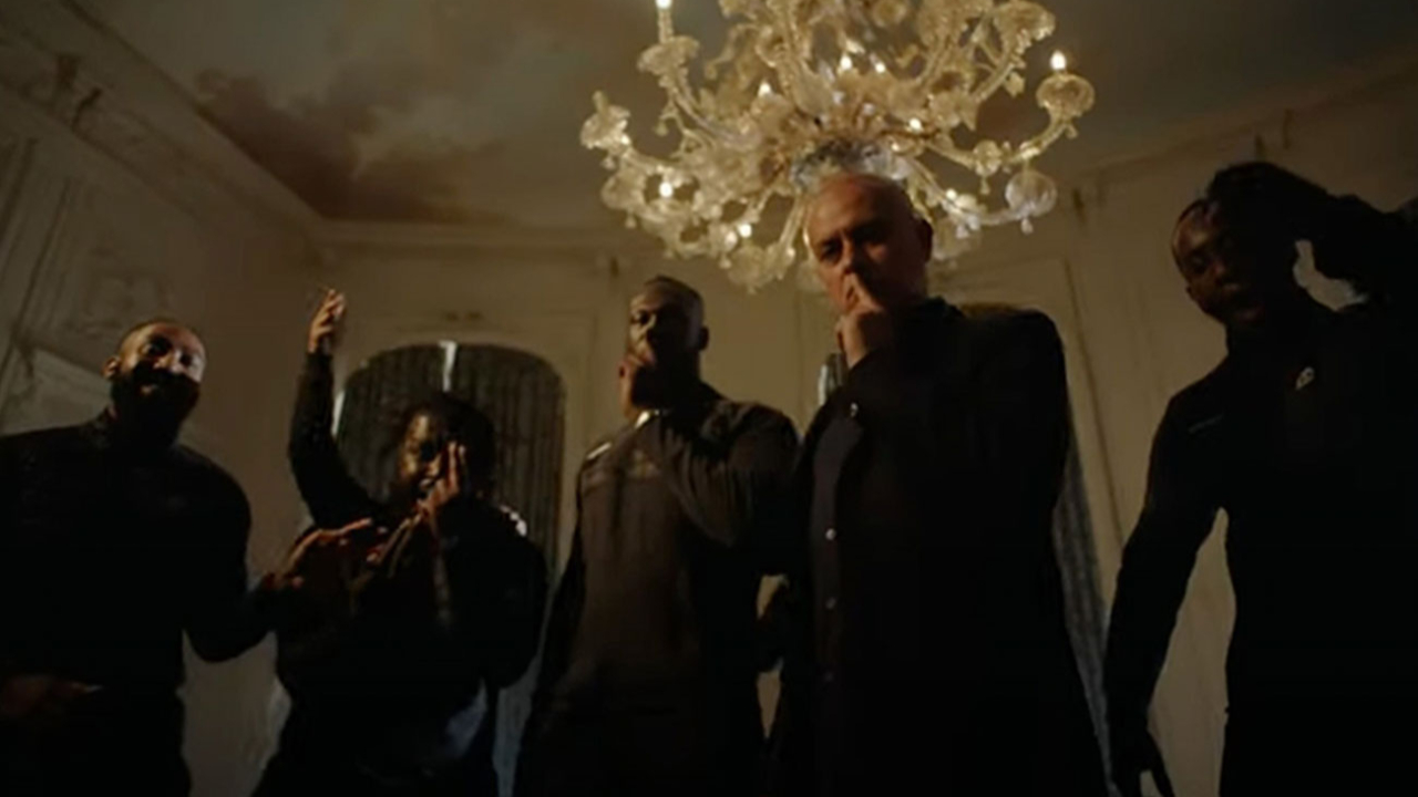 Mourinho, rap şarkıcısı Stormzy'nin klibinde yer aldı