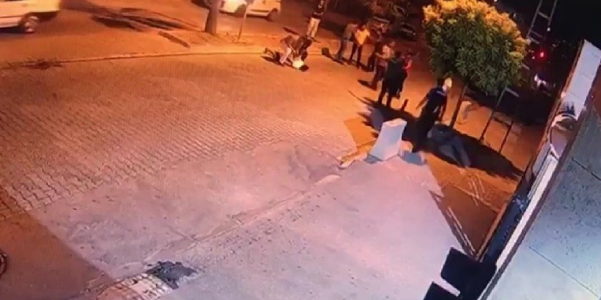Tartıştığı kişiyi tüfekle vurdu! O anlar kamerada...