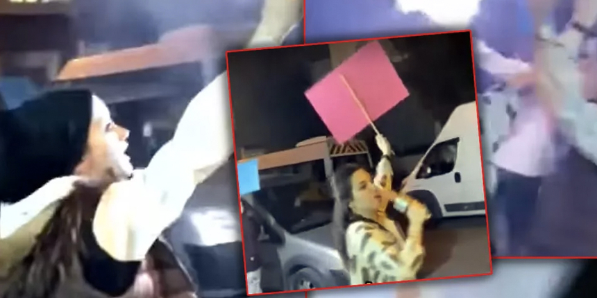 İstanbul'un göbeğinde şaşırtan eylem: Arkasından 'yasak aşk' iddiası çıktı