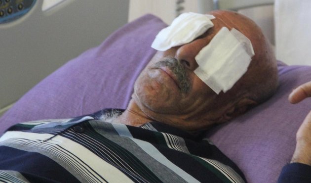 Kamyonet kasasında vahşet! Yaşlı adamın gözleri oyuldu