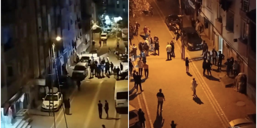 Çocukların kavgasına aileler karıştı, ortalık savaş alanına döndü