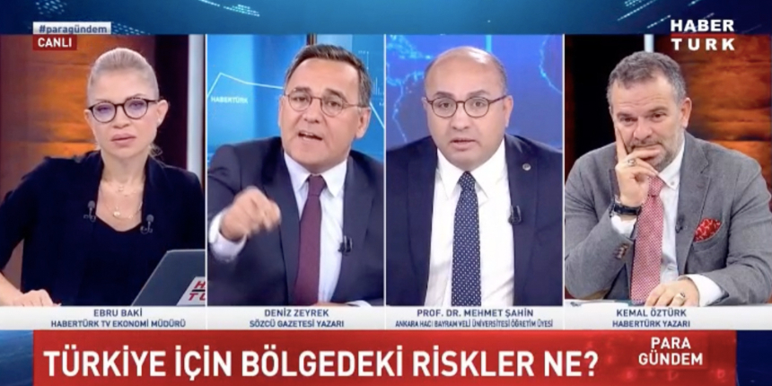 Canlı yayına damga vuran gerginlik: Stüdyoda Putin tartışması çıktı