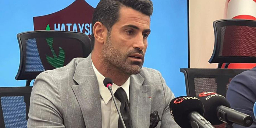 Hatayspor'un başına geçen Volkan Demirel'den flaş açıklamalar...