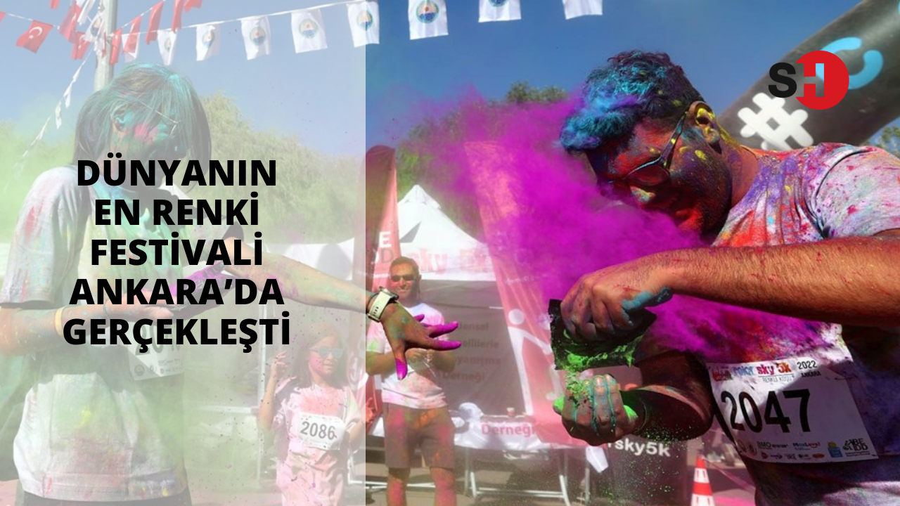 Dünyanın en renkli festivali Ankara’da gerçekleşti