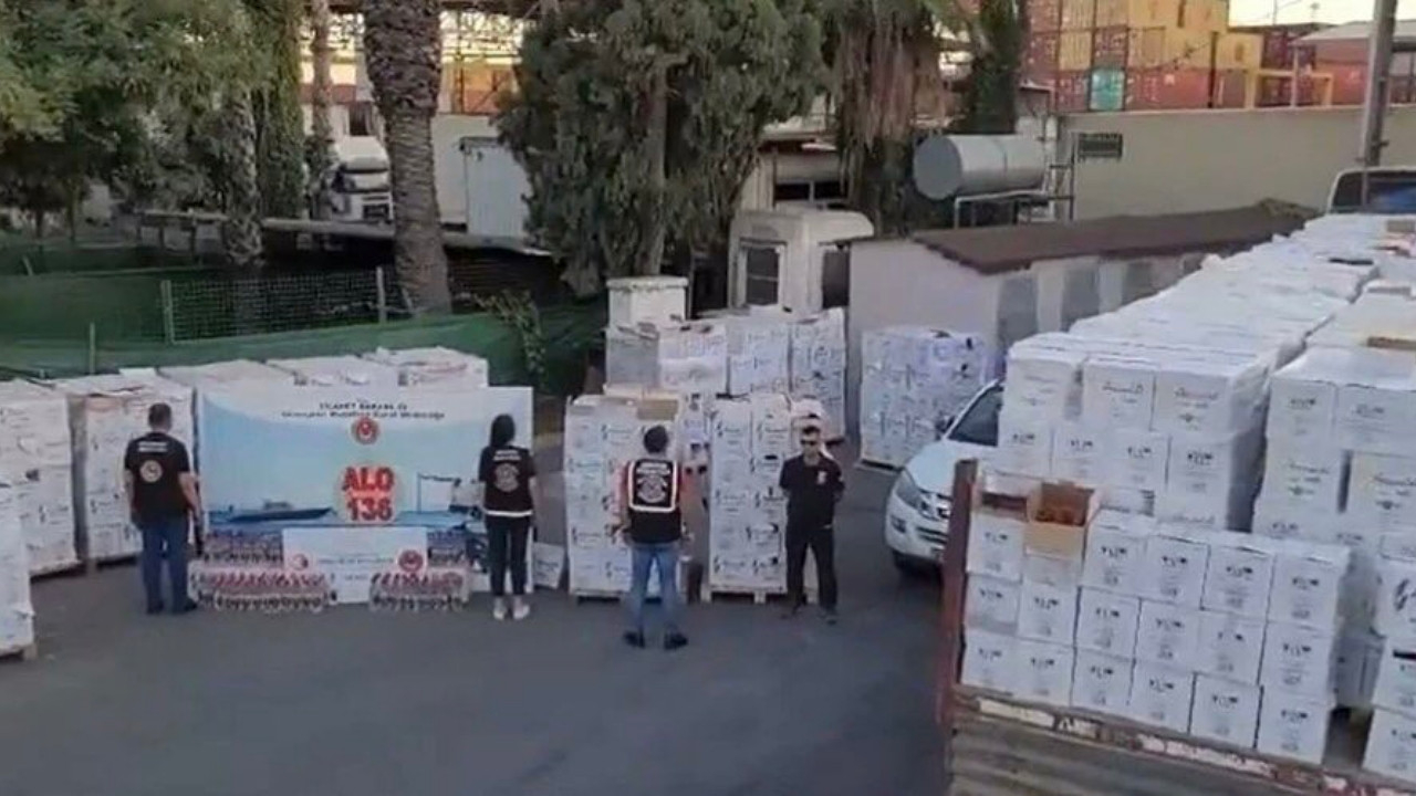 Bakan Muş: Son yılların en büyük kaçak alkol operasyonu gerçekleştirildi