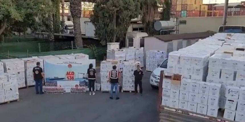 Bakan Muş: Son yılların en büyük kaçak alkol operasyonu gerçekleştirildi