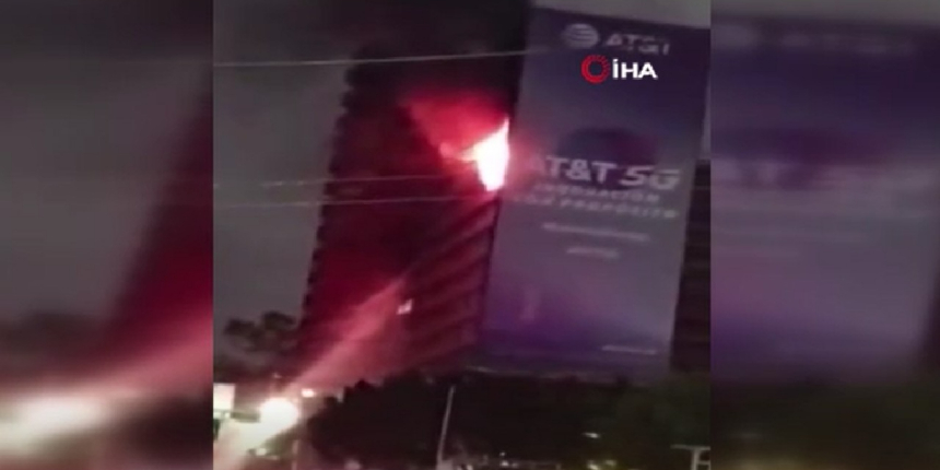 Meksika’da 17 katlı binada yangın: 150 kişi tahliye edildi