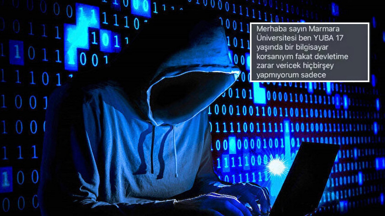 17 yaşındaki korsan Marmara Üniversitesi'ni hack'ledi! SMS ile uyardı: Devlete zarar vermem, sadece...