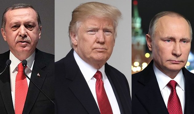 Cumhurbaşkanı Erdoğan önce Trump ardından Putin'le görüştü...