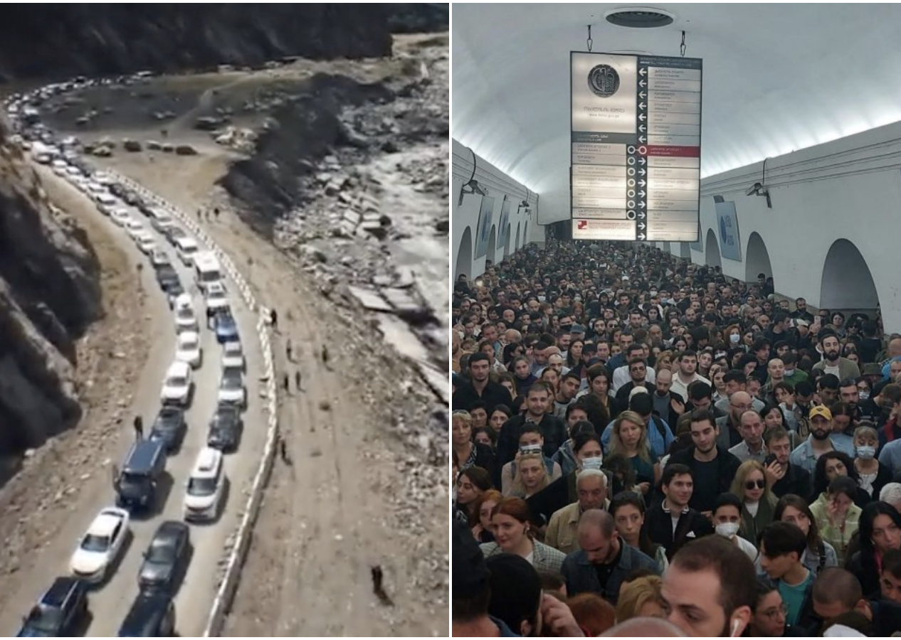 Seferberlikten kaçan Ruslar, Gürcistan'ı doldurdu
