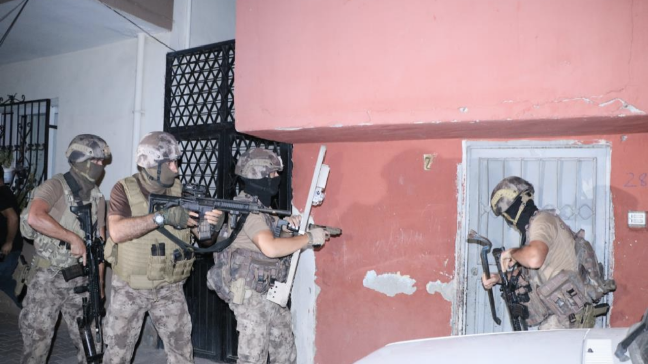 Mersin'de PKK-KCK operasyonu