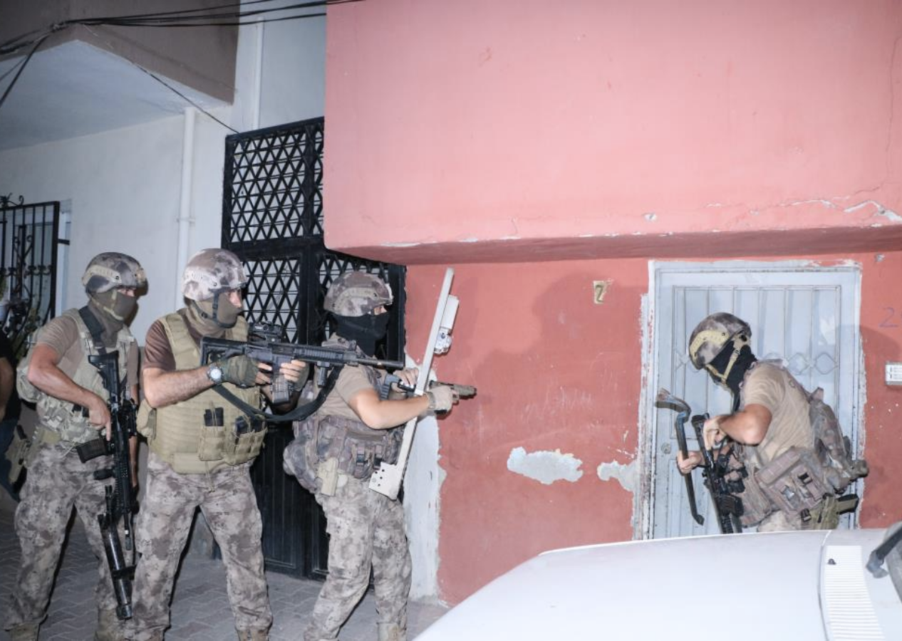 Mersin'de PKK-KCK operasyonu