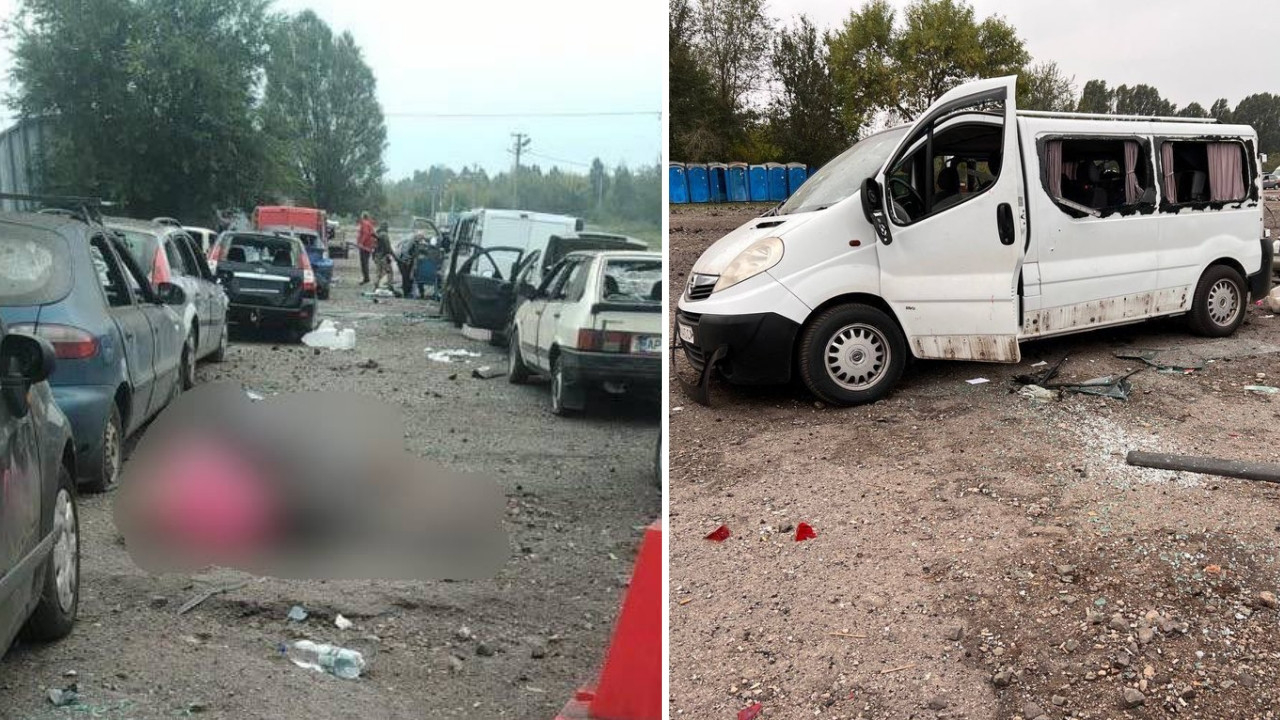 Zaporijya'da insani yardım konvoyu bombalandı: En az 23 sivil hayatını kaybetti! Dikkat çeken zamanlama...
