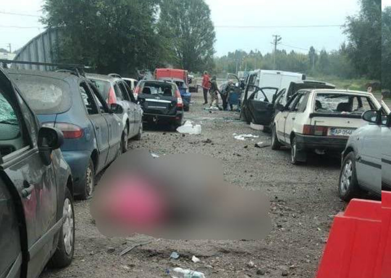 Zaporijya'da insani yardım konvoyu bombalandı: En az 23 sivil hayatını kaybetti! Dikkat çeken zamanlama...