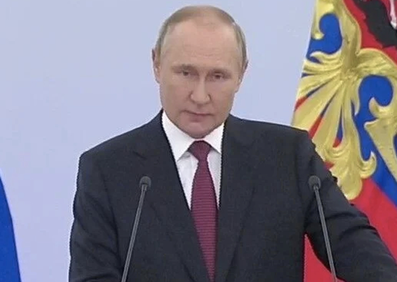 Rusya Devlet Başkanı Putin, Ukrayna'daki 4 bölgenin ilhakını resmen açıkladı