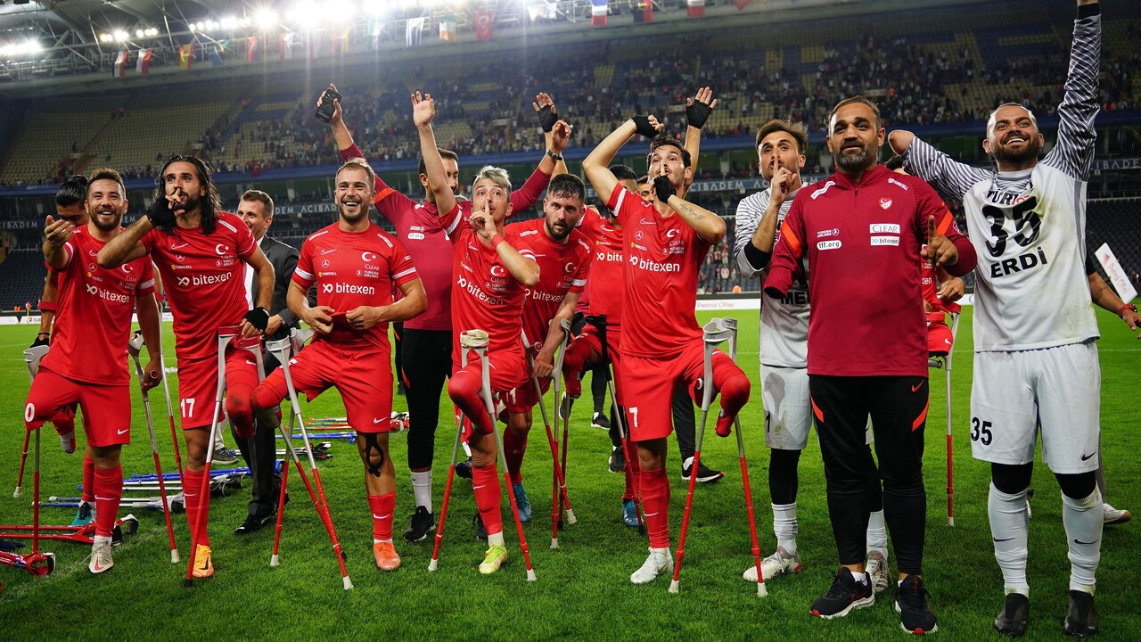 Millilerimiz, Fransa'yı 3-0 mağlup ederek Ampute Dünya Kupası'na zaferle başladı!