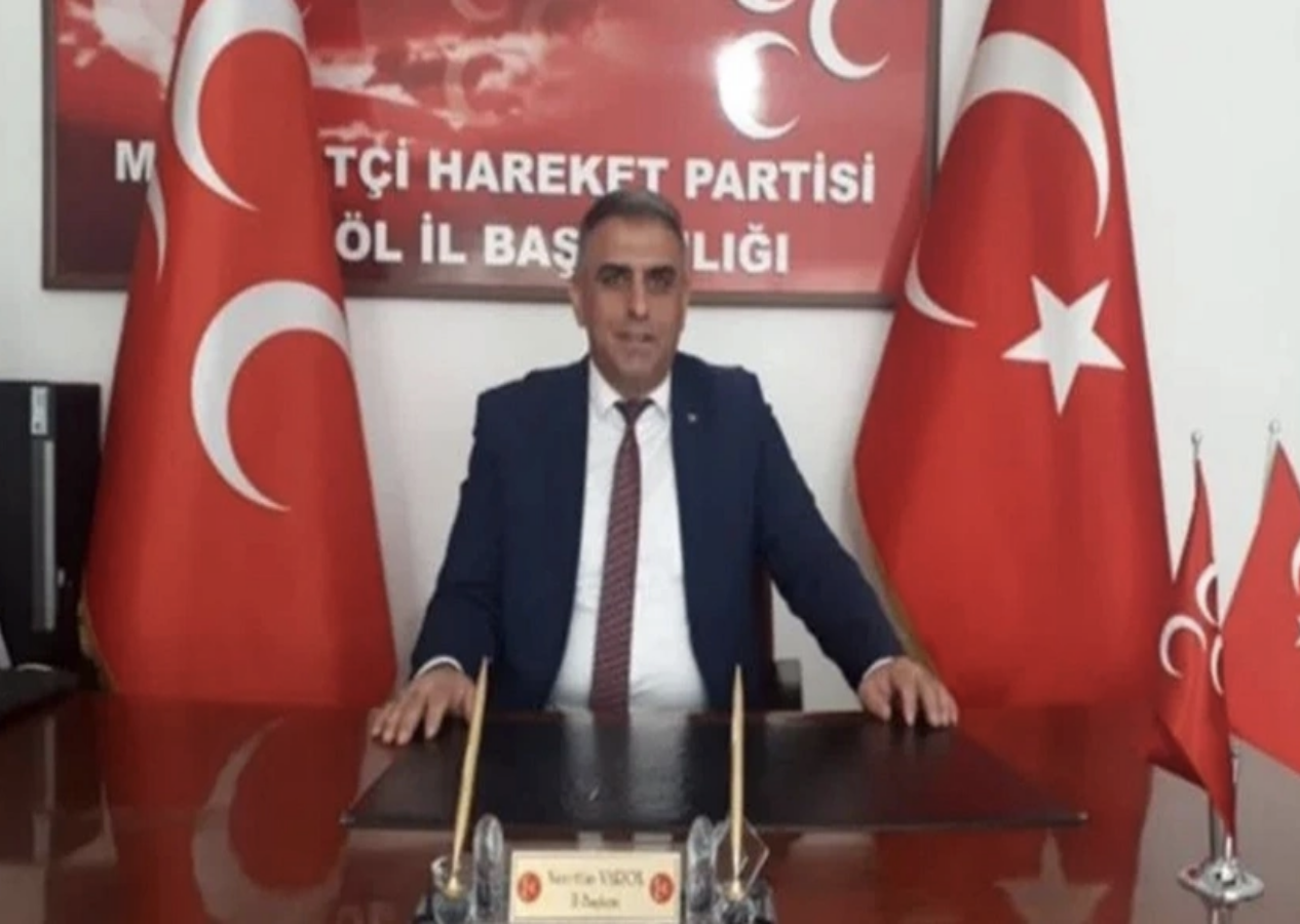 MHP Bingöl İl Başkanı Nurettin Varol istifa etti