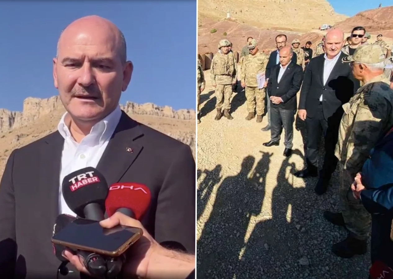 Bakan Soylu duyurdu: ''Eren Abluka Sonbahar-Kış-1'' operasyonu başlatıldı!