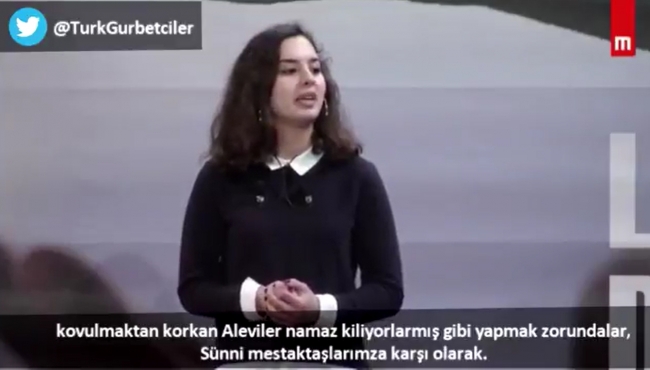 Türk asıllı genç kızdan Fransa'da skandal ifadeler...