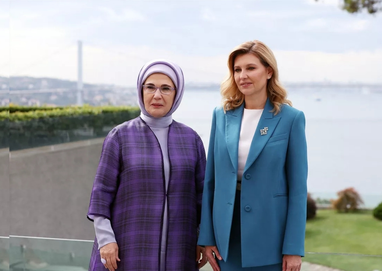 Ukrayna Devlet Başkanı'nın eşi Zelenska'dan Erdoğan'a övgü dolu sözler: Güçlü liderliği dünyayı krizden kurtardı!