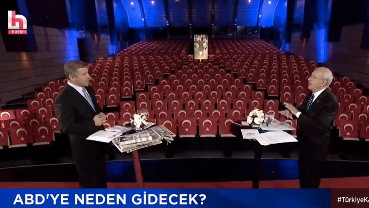 Kılıçdaroğlu, İsmail Küçükkaya'nın "Neden ABD'ye gidiyorsunuz" sorusunu böyle yanıtladı