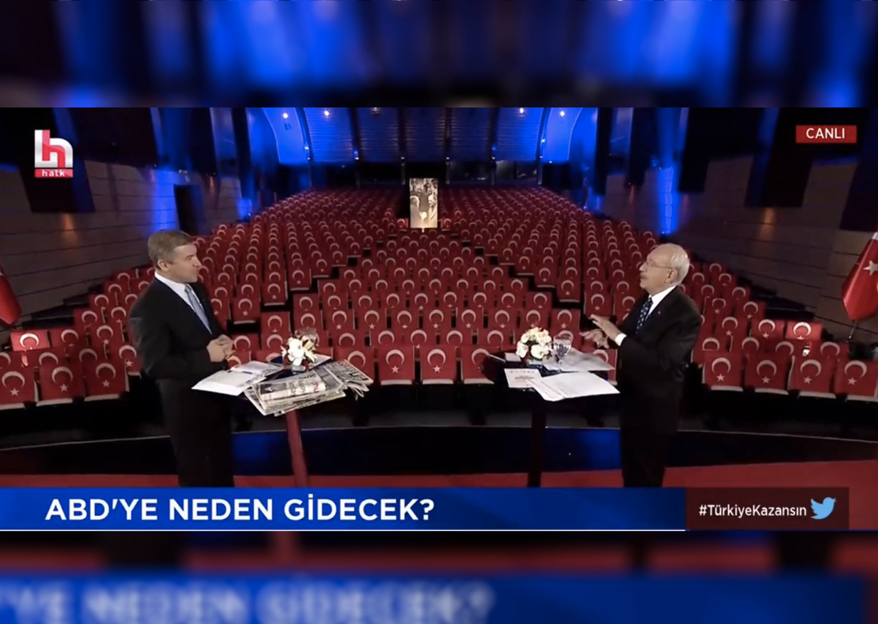 Kılıçdaroğlu, İsmail Küçükkaya'nın "Neden ABD'ye gidiyorsunuz" sorusunu böyle yanıtladı